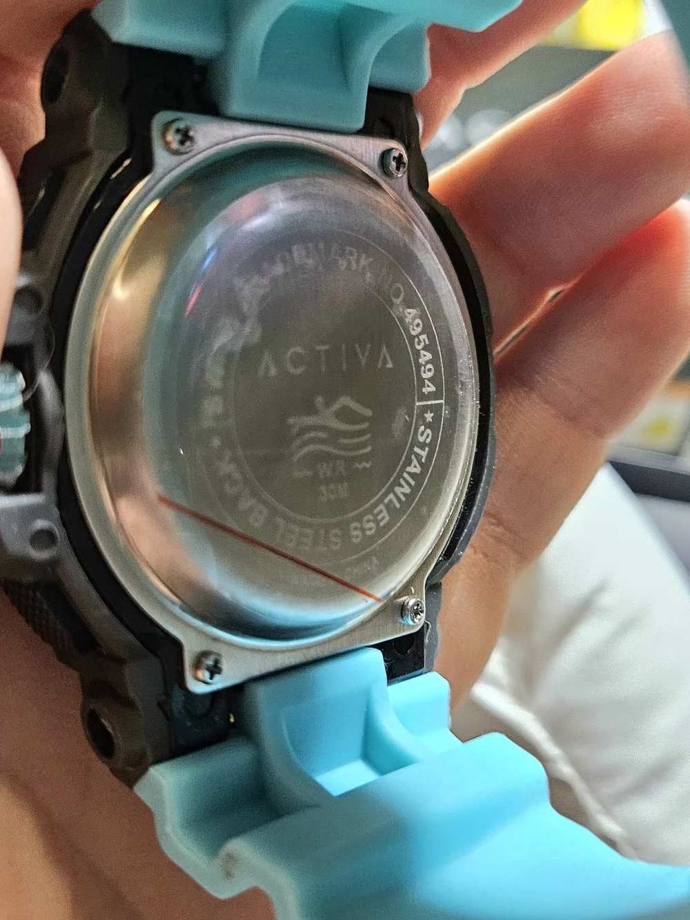 Activa x Invicta Men's Digital Sport Watch - Turquoise Teal & Black 495494